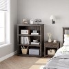3/5 Tier Farmhouse Bookcase, Rustic Wooden Book Shelf with Storage, Bookshelves for Living Room, Bedroom - 2 of 4