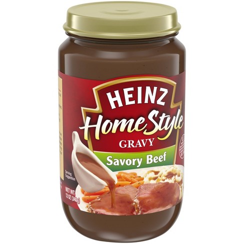 Heinz Home Style Savory Beef Gravy 12oz : Target