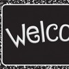 Ashley Productions® The Original Fun Mat™, Welcome Mat, 18" x 30", Black Composition Welcome - 4 of 4