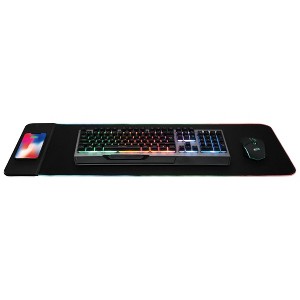 iLive Extra Large Gaming Mouse Pad with Wireless Charger, IAMQ212B - 1 of 4