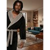 ADR Men's Robe, Plush Fleece Hooded Bathrobe Man, Long Warm Cozy Bath Robe Man - 3 of 3