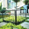 Decorative Garden Fence 4/6 Pack, 23.6in (H) x 7.9ft (L) Rustproof Metal Border Fences Decor Animal Barrier for Yard Outdoor - 3 of 4