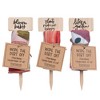 Transpac Plywood Plant Marker/Fabric Garden Towel Home Decorations Spring - 2 of 2