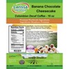 Larissa Veronica Banana Chocolate Cheesecake Colombian Decaf Coffee (Gourmet, Naturally Flavored, Whole Coffee Beans) (16 oz, ZIN: 566275) - 2 of 4