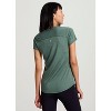 RBX Active Women's V-Neck Athletic Tee Quick Drying Buttery Soft Short Sleeve Running T-Shirt - 2 of 4
