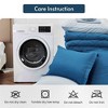 BAGOKIE 7 Pieces Reversible Bed in a Bag Comforter Set for All Season - 3 of 4