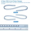 Unique Bargains Flexible Curve Plastic Bendable Markings Ruler for Drawing Sewing - 3 of 4