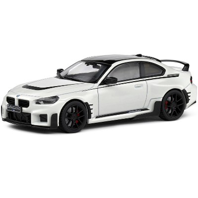 2023 BMW M2 M Performance (G87) Alpine White with Black Top 1/43 Diecast Model Car by Solido