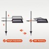 Winado Folding Swivel Campfire Grill Portable Cooking Grate Over Fire Pit - 4 of 4