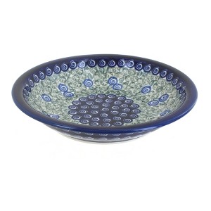 Blue Rose Polish Pottery 1002 Zaklady Soup Plate - 1 of 1