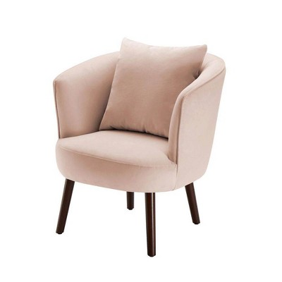 pink velvet chair target