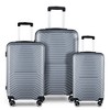 3 Piece Hardside Luggage Set with 360° Spinner Wheels, TSA Lock, Expandable 20"/24"/28", Lightweight Durable Suitcases with Corner Protection - 3 of 4