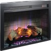 NAYSAYE Indoor Fireplace Insert Stove with Adjustable Flame for Living Room, Black, 28"*5.4"*20" - 3 of 4