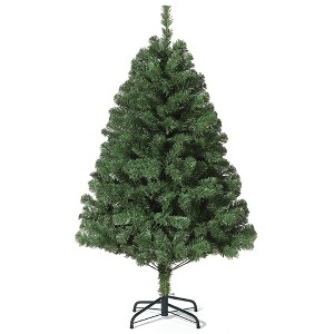 Artificial Christmas Tree, Realistic High-End Spruce Christmas Tree, Prelit Christmas Tree, Metal Hinges, for Home, Office, Party - 1 of 4