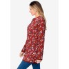 Woman Within Plus Size Waffle Thermal Sweatshirt - 4 of 4