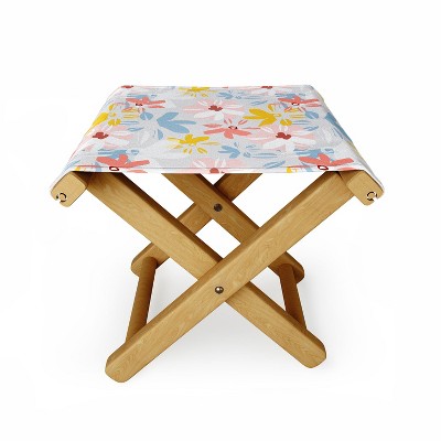 Mirimo Beautiful Garden Folding Stool - Deny Designs