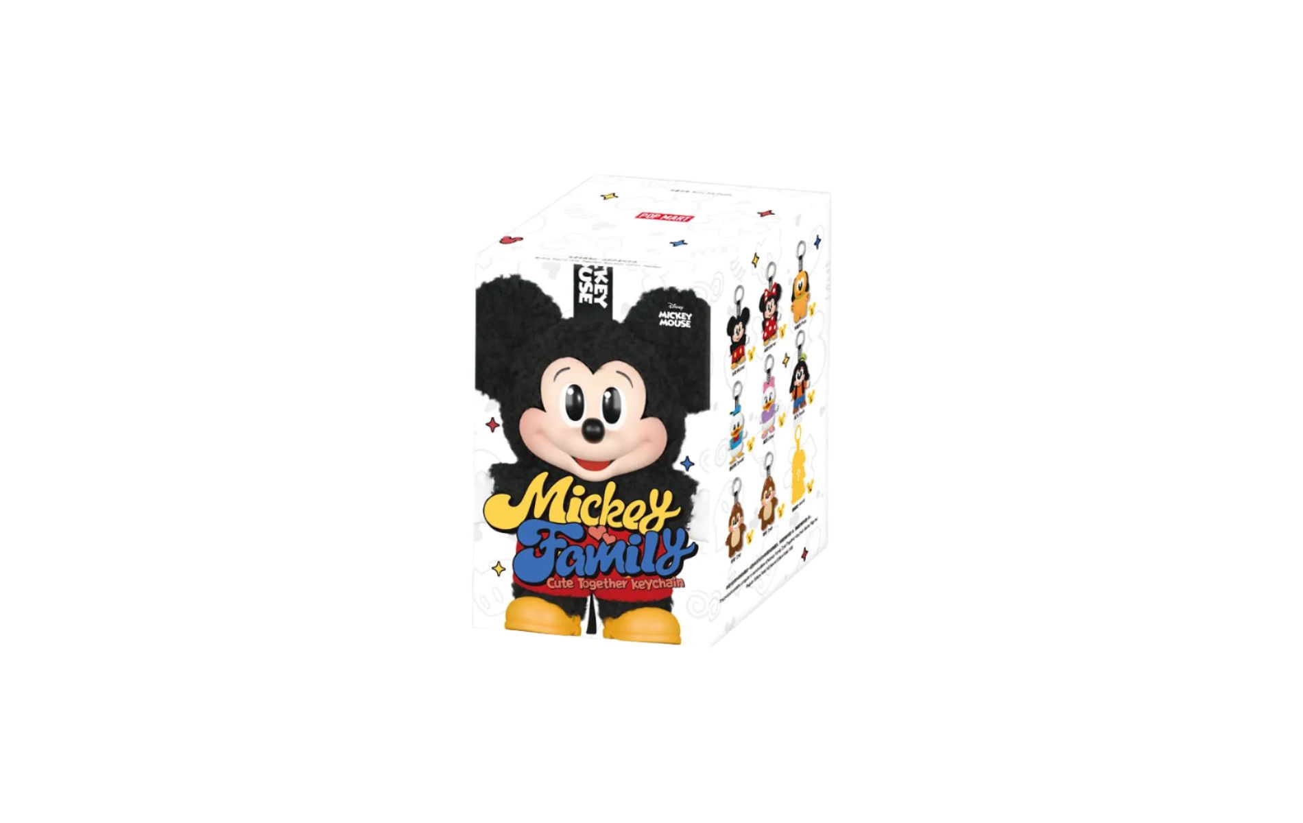 POP MART: Mickey Family Cute Together Keychain - 1 Blind Box