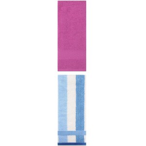 REGALWOVEN Cotton Absorbent Soft Decorative Hand Towels 13" x 30"/13" x 29" 2 Pcs - 1 of 4