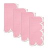 Saro Lifestyle Scalloped Hem Napkin (Set of 4) - 2 of 4