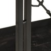 vidaXL Industrial Style, 3-Tier Bookcase, Solid Rough Mango Wood, Powder-Coated Steel Frame, Black Stain Finish - 23.6"x11.8"x31.5" - 4 of 4