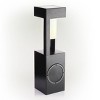 Outdoor Metal Lantern with LED & Bluetooth Speaker, Solar-Powered - Alpine Corporation - image 3 of 4