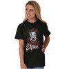 Women's Vintage Betty Boop Roses Be Mine Graphic T Shirt Tees Brisco Brands - 3 of 4