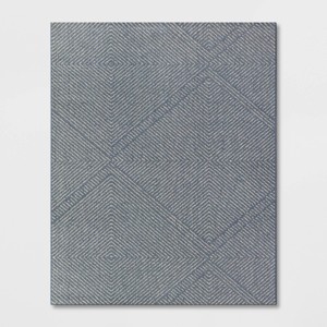 Large Diamond Indoor Outdoor Rug - Threshold™ - 1 of 4