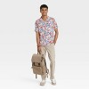 Men's Floral Print Button-Down Shirt - Goodfellow & Co™ - image 3 of 3