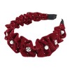 Unique Bargains Women's Pleats Rhinestone Hairband 1 Pc - 4 of 4