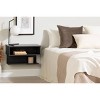 Fusion Floating Nightstand Gray Oak - South Shore - 3 of 4