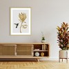 Amanti Art Hummingbird a Flower I by Orara Studio Wood Framed Wall Art Print - 4 of 4