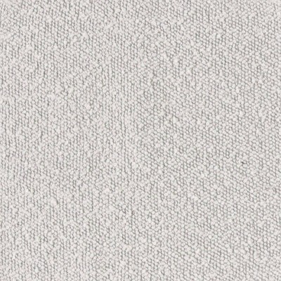 Ivory Bouclé Upholstered Armless Accent Chair with Clear Acrylic Frame