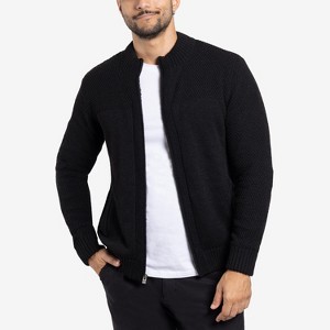 X RAY Mens Zip Up Cardigan Sweater - 1 of 4