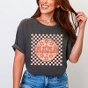 Simply Sage Market Checkered Mama Flowers Garment Dyed Tee - 2XL - Pepper - 2 of 4