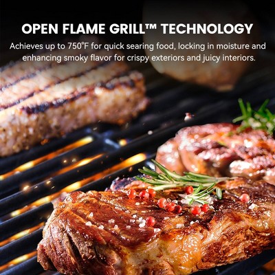 ZPG-6002B Brown Wood Pellet Grill with Rotisserie