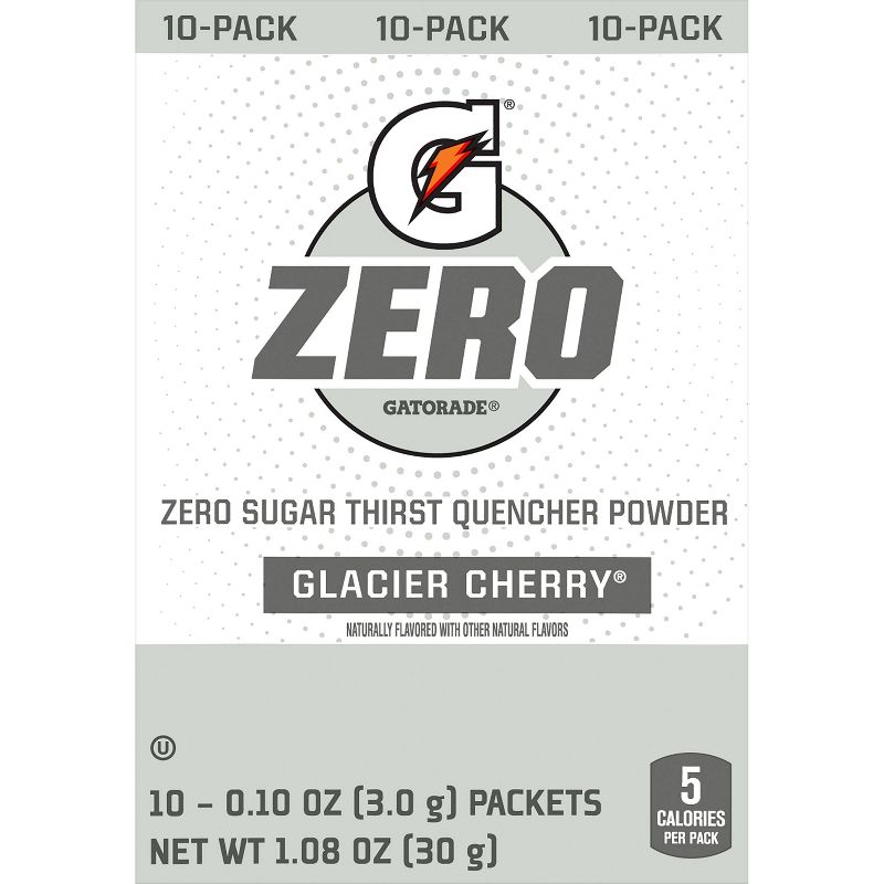 G Zero Glacier Cherry Sport Mix - 10pk/0.084oz Pouches, 2 of 5