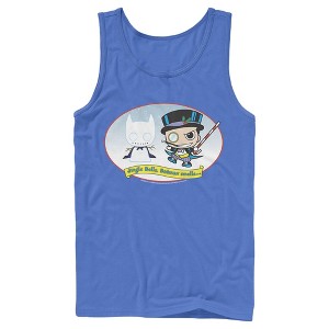 Men's Batman Christmas Naughty Penguin Tank Top - 1 of 3