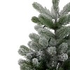 Northlight B/O Frosted Pine Artificial Christmas Tree with Burlap - 2' - Warm White Lights - 4 of 4