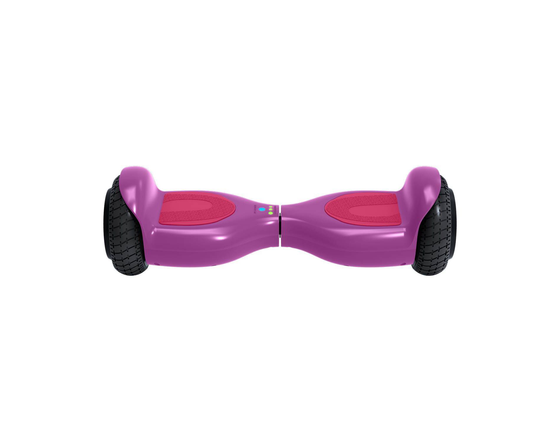Jetson Dash Hoverboard - Purple: LED Lights, 5 MPH, 88 lbs Capacity
