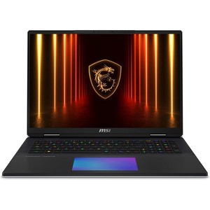 MSI Titan 18 HX AI 18" 120Hz MiniLED UHD+ Gaming Laptop: Intel Ultra 9-285HX, RTX 5090, 64GB DDR5, 6TB SSD, Wi-Fi 7, Win 11 Pro: Black A2XWJG-614US - 1 of 3