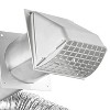 Lambro® 4-In. x 8-Ft. UL® 2158A Transition Duct Vent Kit in White - 3 of 4