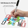 Big Dot of Happiness Farm Animals - Assorted Barnyard Baby Shower or Birthday Party Gift Tag Labels - To and From Stickers - 12 Sheets - 120 Stickers - 3 of 4