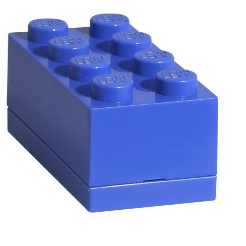 Lego-Compatible Fun For Life Organizer Case with Building Plate(Green /  Blue)- Fun for Life is Pefect Lego Compatible Storage Case Fits up to  Approx