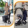Lightweight Stroller, Compact One Hand Fold Travel Stroller for Airplane Friendly, Reclining Seat and Canopy, Smooth Suspension - 2 of 4