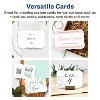Avery Printable Flourished Edge Cards with Sure Feed Technology, 4" x 6", Matte White Cardstock, Print-to-the-Edge, Laser/Inkjet Cards, 100 Total - 2 of 4