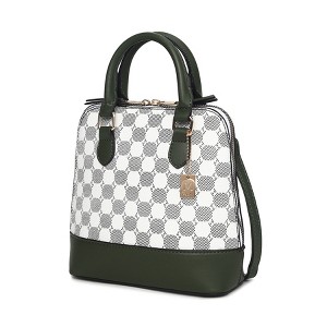 MKF Collection Marjorie Women’s Circular Print Satchel Bag by Mia K - 1 of 4