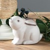 Sullivans 4" Sweet Sitting Bunny Figurines Set of 2  Ceramic - 3 of 3