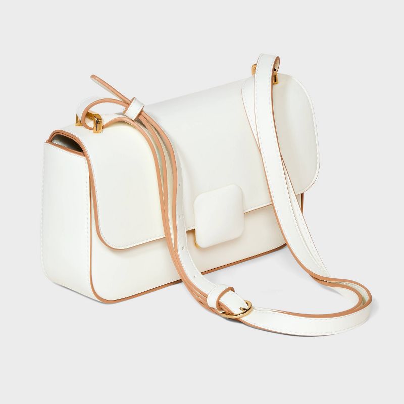 Elongated Refined Crossbody Bag - A New Day™, 4 of 12
