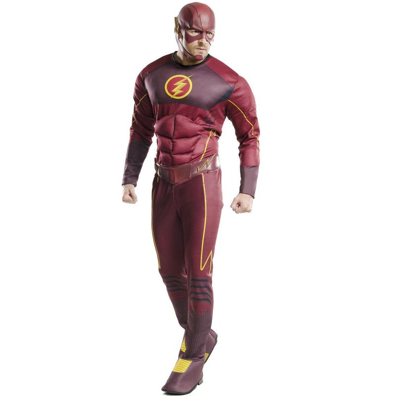 DC Comics Deluxe The Flash Series Adult Costume, X-Large, 1 of 2