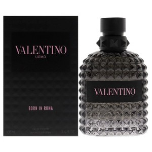 Valentino Uomo Born in Roma EDT Spray for Men 3.4 oz—Luxury Men’s Woody Scent Perfume Spray, Long Lasting Authentic Fragrance for Men - 1 of 4